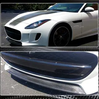 Frontstoßstange Lippe Aufsatz (2013-2015, Carbon) Jaguar Project 7 2013-2015 Foto 4