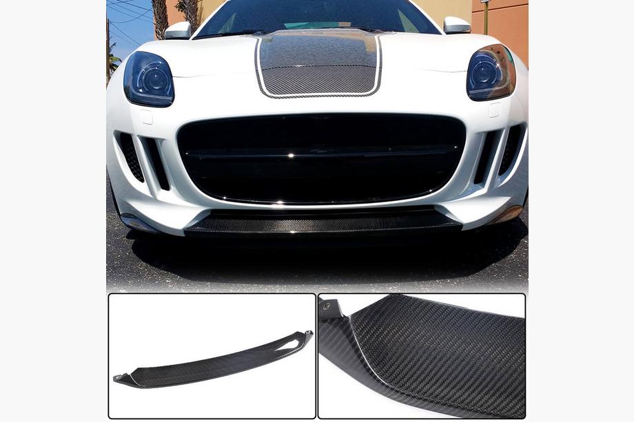 Jaguar Project 7 2013-2015 Frontstoßstange Lippe Aufsatz (2013-2015, Carbon) Image