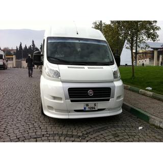 Frontlippe 2006-2014 (3-teilig, grundiert zum Lackieren) Fiat Ducato 2006-2025 Foto 2
