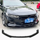 Honda Accord X 2017-2022 Frontlippe Stoßstange Lip (2018-2021, Kunststoff) Foto 1