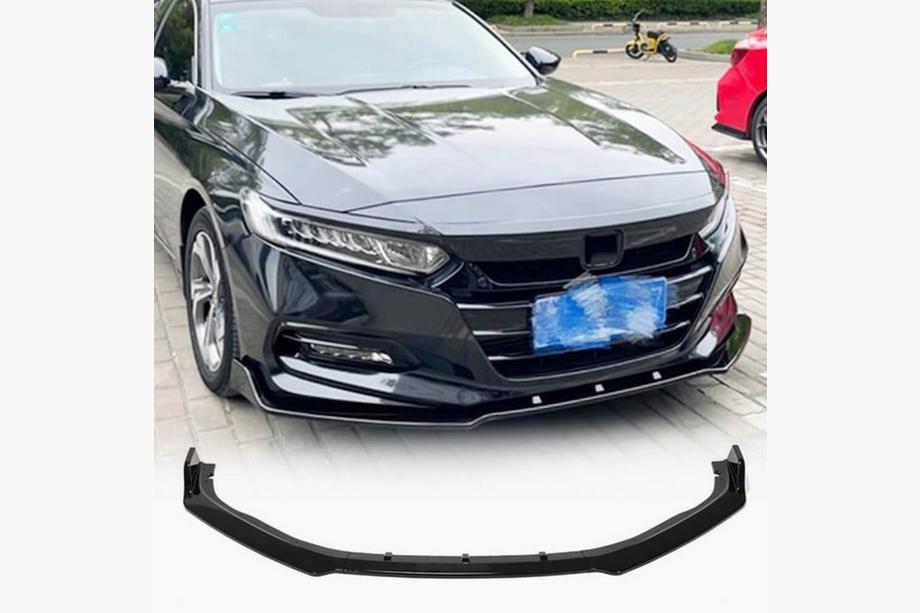 Honda Accord X 2017-2022 Frontlippe Stoßstange Lip (2018-2021, Kunststoff) Image