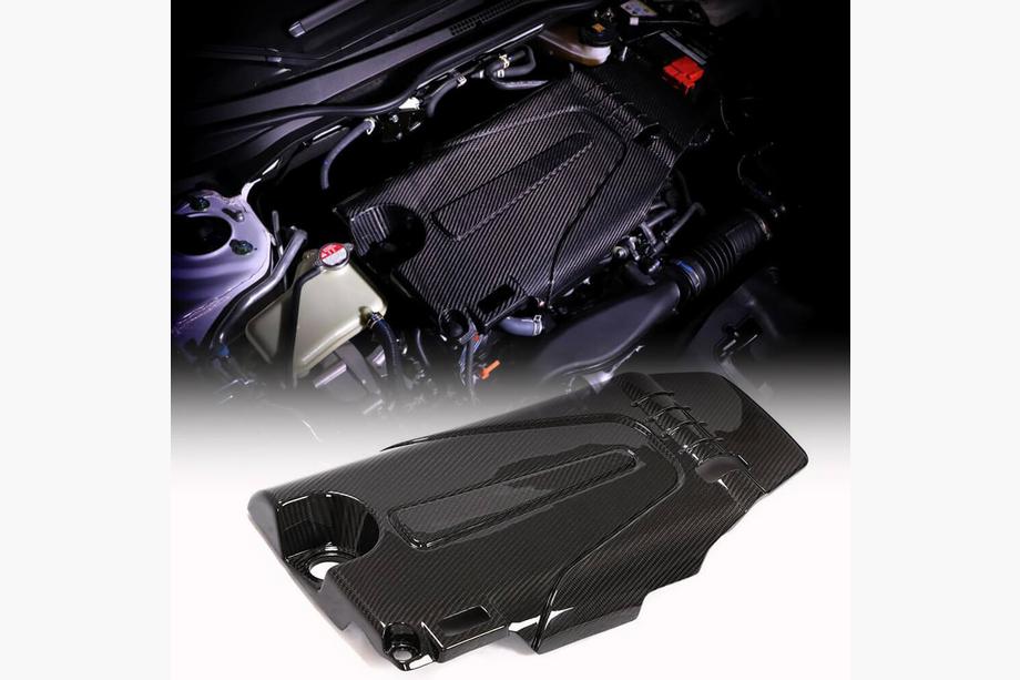 Honda Civic Sedan X 2016-2021 Motorabdeckung (Carbon) Image