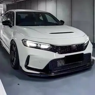 Frontstoßstange Lippe V2 (Carbon) Honda Civic HB 2021- Foto 3