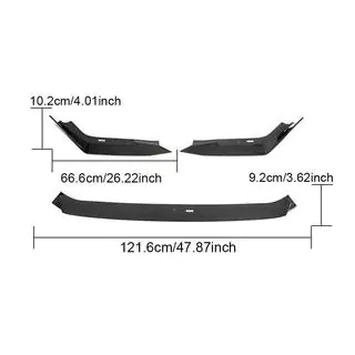 Frontstoßstange Lippe V2 (Carbon) Honda Civic HB 2021- Foto 4