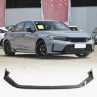 Honda Civic HB 2021- Frontspoiler Lippe V3 (Carbon) Foto 1