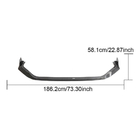 Honda Civic HB 2021- Frontspoiler Lippe V3 (Carbon) Foto 4