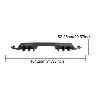 Heckdiffusor (Carbon) Honda Civic HB 2021- Foto 4