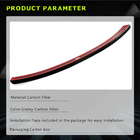 Honda Civic HB 2021- Heckspoiler Blende (Carbon) Foto 5
