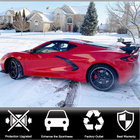 Chevrolet Corvette C8 2019- Carbon Abdeckungen für hintere Kotflügel (2019-2022) Foto 2
