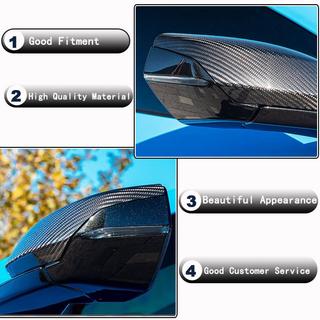 Spiegelabdeckungen (2019-2022, Carbon) Chevrolet Corvette C8 2019- Foto 2