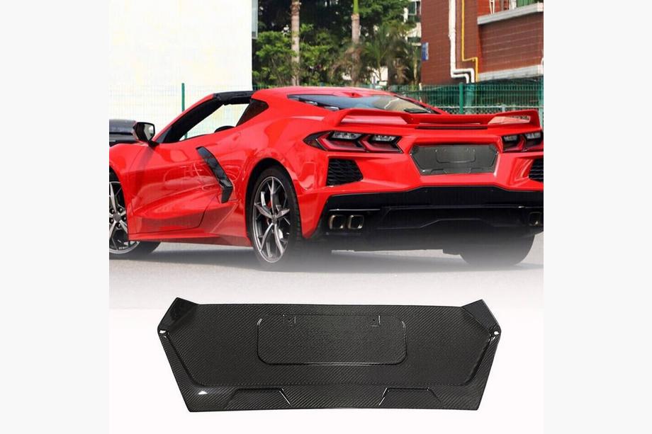 Chevrolet Corvette C8 2019- Kofferraumdeckel Carbon Abdeckung (2019-2022, Carbon) Image