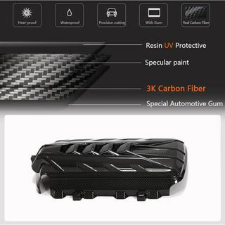 Motorabdeckung (2019-2022, Carbon) Foto 4