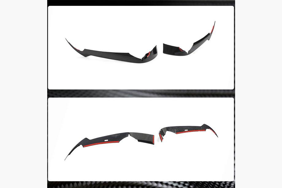 Chevrolet Corvette C8 2019- Carbon Frontstoßstangen Abdeckungen (2019-2022) Foto 4