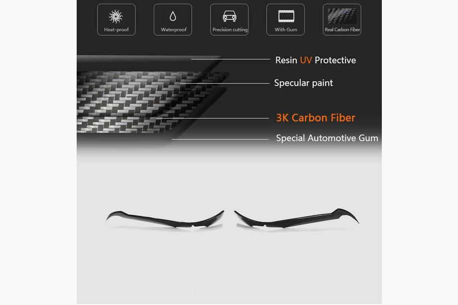 Chevrolet Corvette C8 2019- Carbon Frontstoßstangen Abdeckungen (2019-2022) Foto 5
