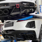 Chevrolet Corvette C8 2019- Heckdiffusor V2 (2019-2022, Carbon) Foto 3