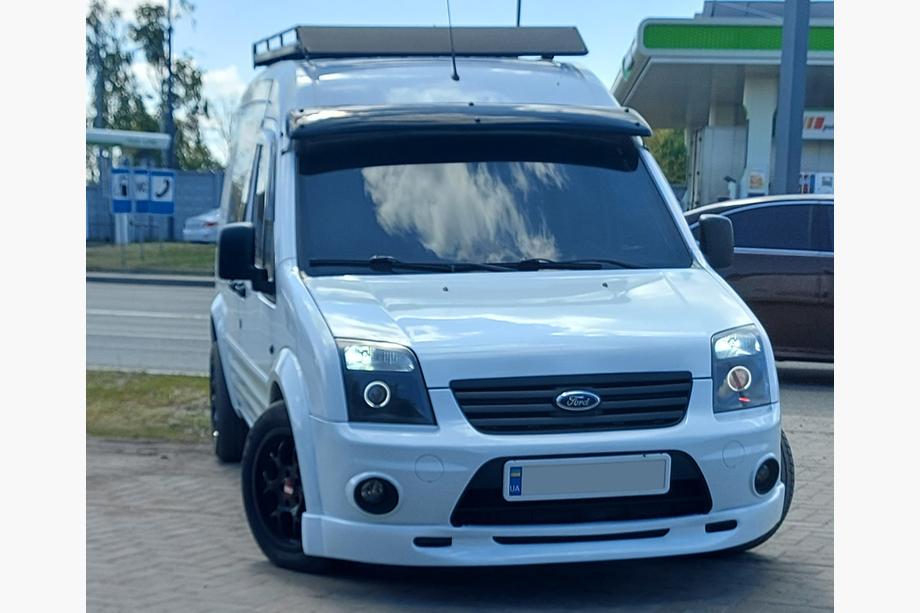 Ford Connect 2010-2013 Frontuntere Spoilerlippe (grundiert) Image