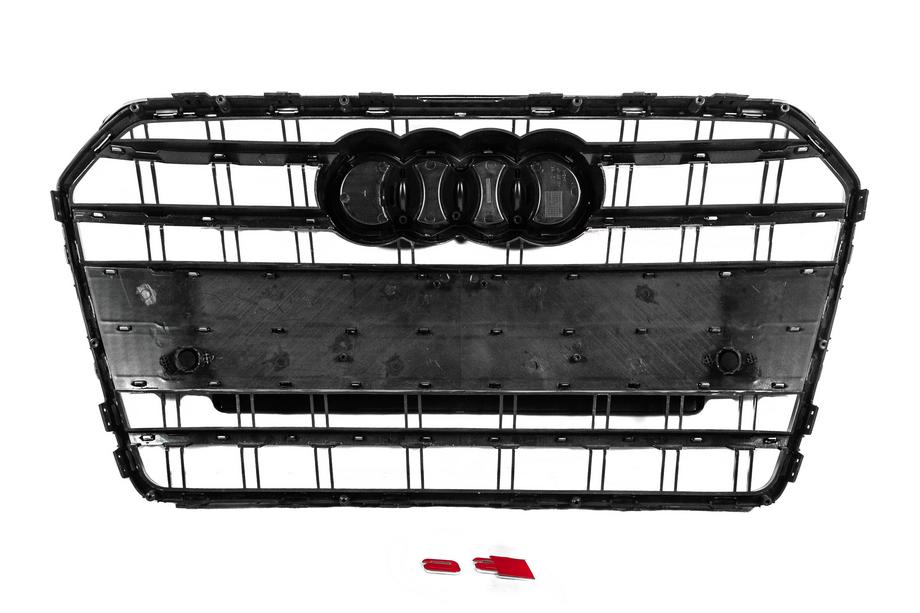 Audi A6 C7 2011–2018 Vorderer schwarzer Kühlergrill S-Style (2014-2018) Foto 5