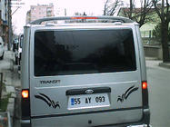 Ford Transit 2000–2014 Spoiler Isikli Flachdach (grundiert zum Lackieren) Foto 4