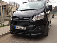 Ford Custom 2013-2022 Frontstoßstangenlippe (2013-2017, grundiert zum Lackieren) Foto 3