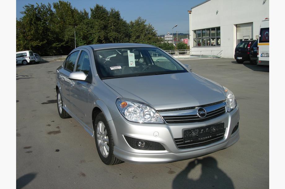 Opel Astra H 2004-2013 Frontuntere Spoilerlippe Sedan (grundiert zum Lackieren) Foto 2