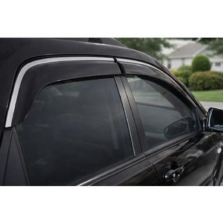 Windabweiser mit Chromleiste Niken Luxury (4 Stk) Kia Sportage 2004-2010 Foto 1