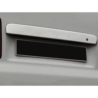Chromleiste über dem Kennzeichen für Flügeltüren (Edelstahl) Volkswagen T5 Transporter 2003-2010 Foto 2