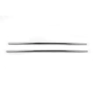 Zierleisten für Kühlergrill Stoßstange (2 Stk, Edelstahl) Volkswagen T5 Transporter 2003-2010 Foto 3