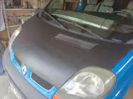 Renault Trafic 2001–2015 Motorhaubenschutzhülle (Kunstleder) Foto 1