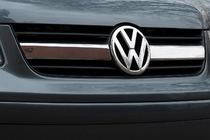 Volkswagen T5 Transporter 2003-2010 Chrom Kühlergrill Mittelstreifen Abdeckung (2 Stk, Edelstahl) Carmos - Türkischer Edelstahl Foto 1