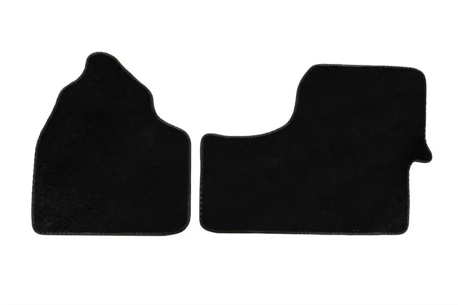 Volkswagen Crafter 2006-2016 Textil Fußmatten Deluxe V2 (Schwarz) Image