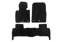 Toyota Land Cruiser 200 2007-2021 Textil Fußmatten Deluxe V-2 (2012-2021, Schwarz) Foto 2