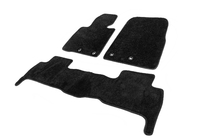 Toyota Land Cruiser 200 2007-2021 Textil Fußmatten Deluxe V-2 (2012-2021, Schwarz) Foto 1