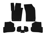 Audi A1 2010-2018 Textil Fußmatten Deluxe (HB, 3-Türer, schwarz) Foto 1