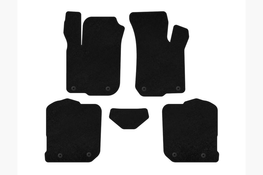 Audi A3 1996-2003 Textil Fußmatten Deluxe (HB, Schwarz) Image