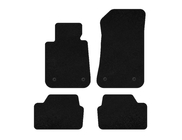BMW 1 Series E81/E82/E87/E88 2004-2011 Textil Fußmatten Deluxe (Schwarz) Foto 1