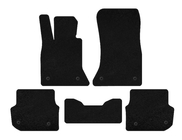 BMW 5 Series F10/F11 2010–2016 Textil Fußmatten Deluxe (für F-11, schwarz) Foto 1