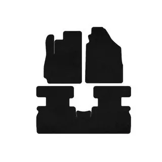 Textil Fußmatten Deluxe (2 Reihen, Schwarz) Jetour X70 2018- Foto 1