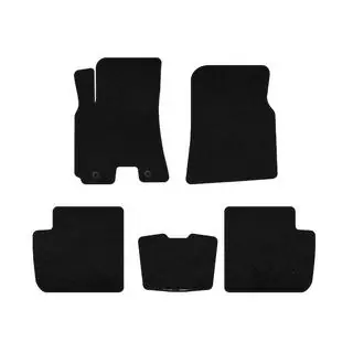 Textil Fußmatten Deluxe (Schwarz) Foto 1
