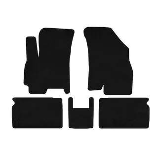 Textil Fußmatten Deluxe (Schwarz) Foto 1