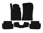 Chevrolet Camaro 2009-2015 Textil Fußmatten Deluxe (Schwarz) Foto 1