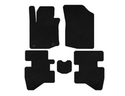 Citroen C-1 2005-2014 Textil Fußmatten Deluxe (HB, Schwarz) Foto 1
