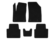 Citroen C-3 Aircross 2017-2024 Textil Fußmatten Deluxe (Schwarz) Foto 1