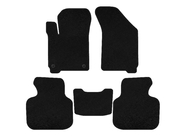 Dodge Journey 2008-2020 Textil Fußmatten Deluxe (2011-2020, 7-Sitzer, schwarz) Foto 1