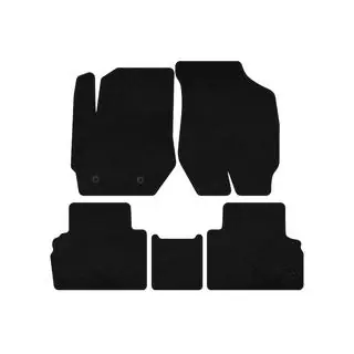 Textil Fußmatten Deluxe (Schwarz) Foto 1
