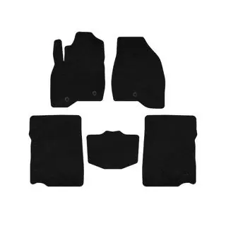 Textil Fußmatten Deluxe (2017-2019, 2. Reihe, 7-Sitzer, schwarz) Foto 1