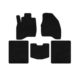 Textil Fußmatten Deluxe (2015-2019, 5-Sitzer, schwarz) Foto 1