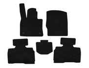 Ford Explorer 2019- Textil Fußmatten Deluxe (2 Reihen, 7-Sitzer, schwarz) Foto 1