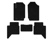 Ford Ranger 2011–2022 Textil Fußmatten Deluxe (Schwarz) Foto 1