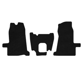 Textil Fußmatten Deluxe (2000-2006, 1+1, Schaltgetriebe, Schwarz) Ford Transit 2000–2014 Foto 1