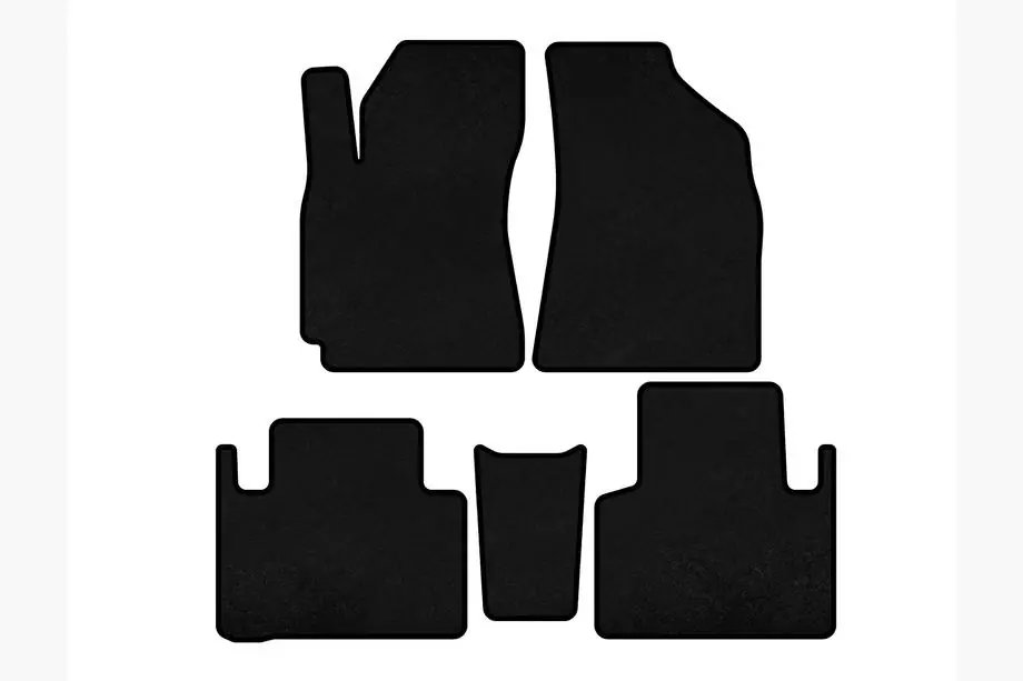 Geely Emgrand X7 2011- Textil Fußmatten Deluxe (Schwarz) Image